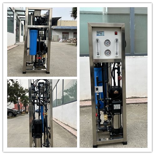 Packed Mini RO systems ready for shipment