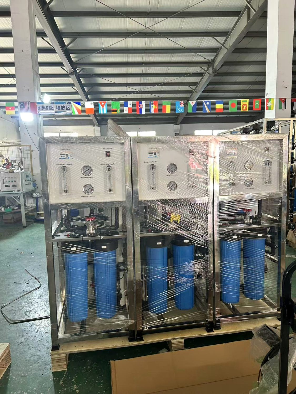 Mini 250 LPH commercial RO system