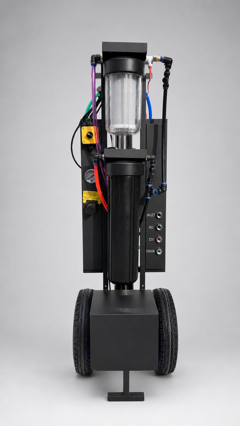 OLAP mobile RO DI water purification cart