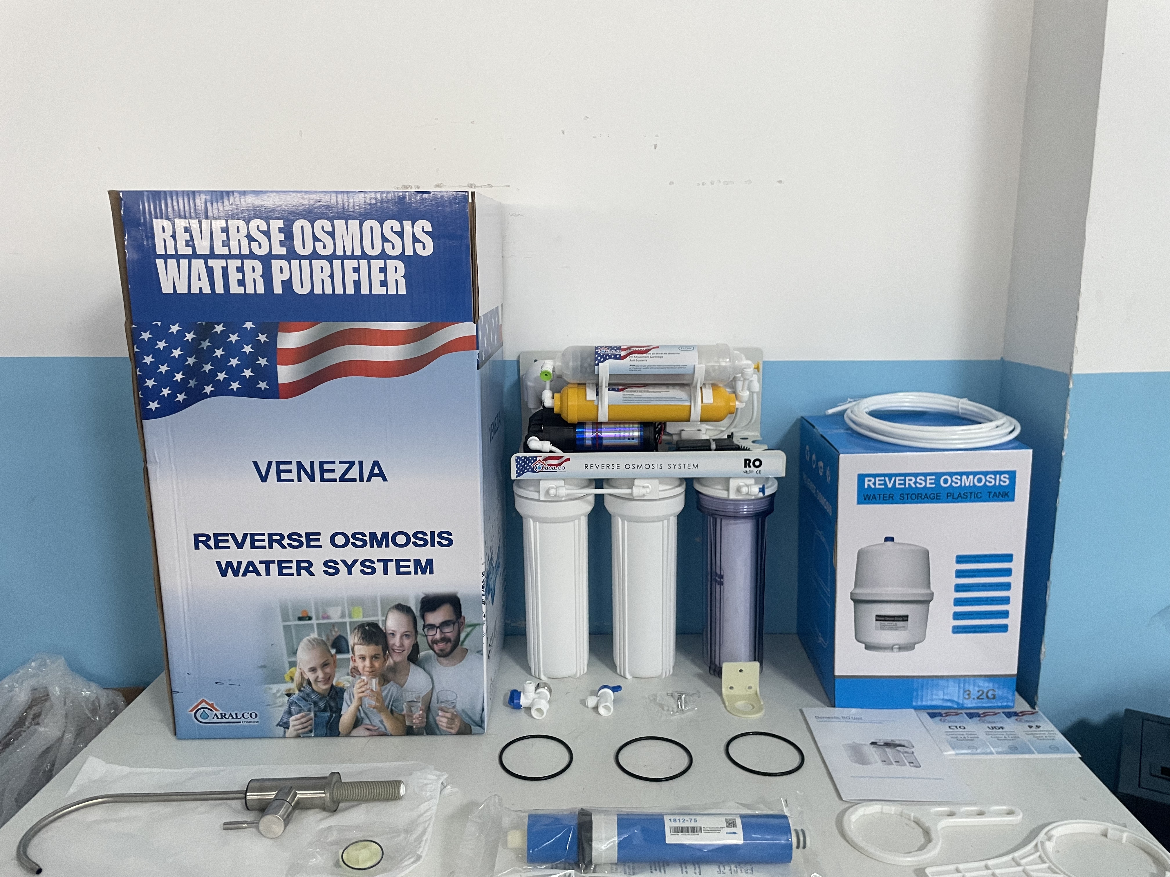 Under sink RO water purifier